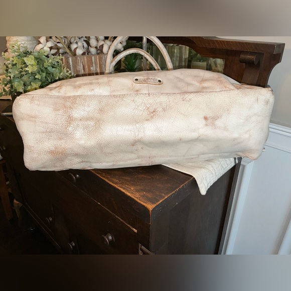 NWT Bed Stu Leather Rockaway Shoulder Crossbody Bag Tote Nectar Lux MSPR $345 - Picture 7 of 15